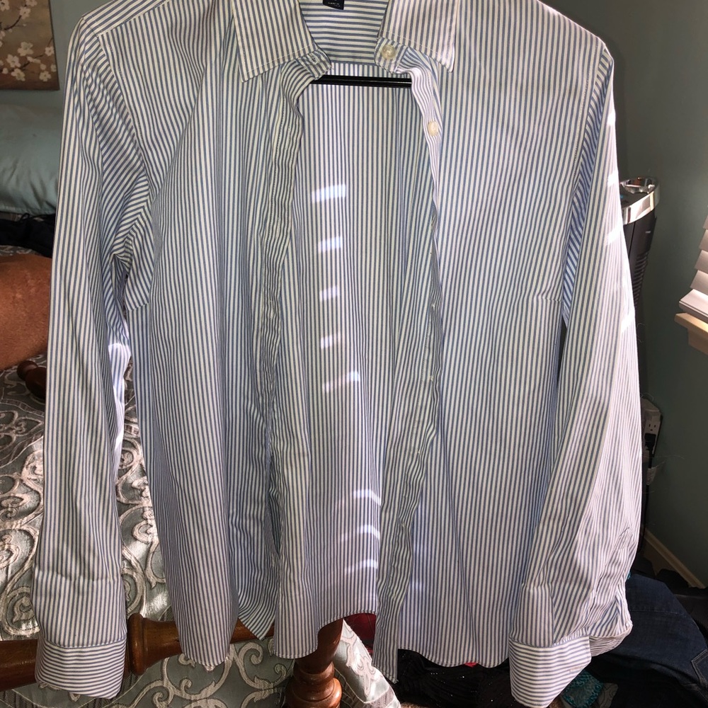 Striped Lady’s Dress Blouse